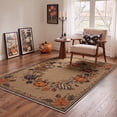 thumbnail image 6 of GENIMO 2'x3' Halloween Doormat, Washable Non Slip Soft Farmhouse Pumpkin Outdoor Door Mat for Front Door Covered Porch Patio Entryway, Rustic Sepia, 6 of 6