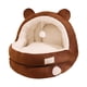 thumbnail image 1 of Cama para gatos cueva semicerrada nido Yuyangstore Marrón M, 1 of 8