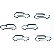 100 Count Black Car Shaped Paper Clips, Car Lover Cute Gifts, Office Supplies, Desk Organization