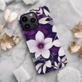 thumbnail image 2 of Purple Floral Print Case, iPhone 13 Pro Max, 2 of 5