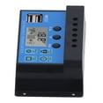 thumbnail image 1 of Controlador 30A 12V 24V 2 MOS Controlador de Carga Solar PWM 3 Etapa Regulador de Baterías Controlador de panel solar, 1 of 7