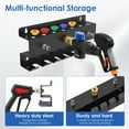 thumbnail image 3 of Pressure Washer Tool Organizer Rack Wall Mounted Thickened 1/4'' Car Wash Accessory Holder for Foam Cannon Wand Nozzle Tip, 3 of 11