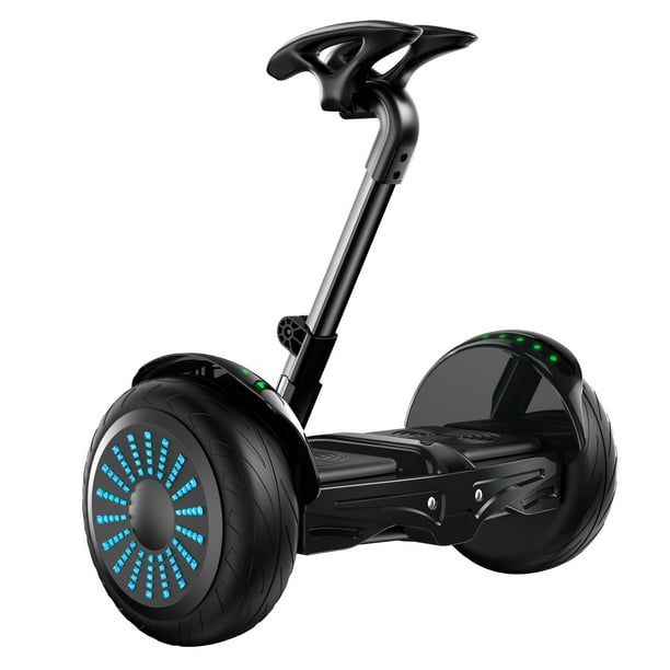 Smart SelfBalancing Electric Scooter, 10" Tires Balance Scooter with LED Light, Bluetooth APP