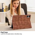 thumbnail image 3 of Case for Xiaomi Redmi Pad 2 Pro/Pad Pro (2025/2024) 12.1 inch, Brown Leather Folio Stand with Pencil Holder & Card Slot, 3 of 7