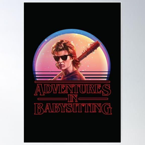 Adventures In Babysitting Poster Wall Art, Modern Wall Decor For Living Room Bedroom, 8x12 UNFRAMED
