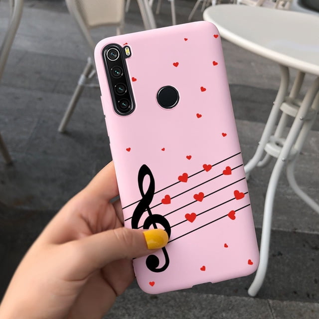 Funda De silicón mate Para Xiaomi Redmi Note 8/ Note 8t/ Redmi Note 8 Pro phone case