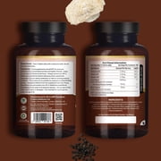 Lions Mane Mushroom Supplement 4000mg with Vitamin B1, B6, B12 & Black Pepper - 180 Tablets
