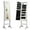 White, variant on Gymax Full Length Mirror Jewelry Armoire with 18 LED Lights, White