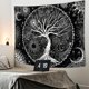 thumbnail image 4 of Tapiz de cielo estrellado, tapiz hippie para dormitorio, 180 x 230 cm, 4 of 4