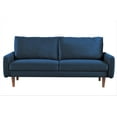 thumbnail image 4 of Uspridefurniture Maryellen 70''W Velvet Sofa, Dark Blue, 4 of 5