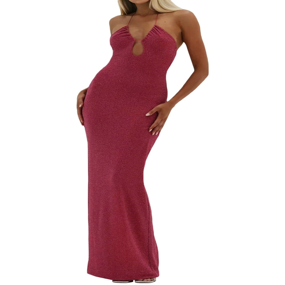 Fitted spaghetti strap dress deals