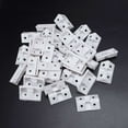 thumbnail image 5 of 180Pcs Shelf Cabinet 90 Degree Plastic Corner Braces Angle Brackets White, 5 of 8