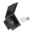 thumbnail image 2 of Youkk 1/2/3 Durable And Convenient Box Easy Installation And Corrosion,RV Inlet Resistant Temperature Resistant For Durable black 1 Pc, 2 of 6