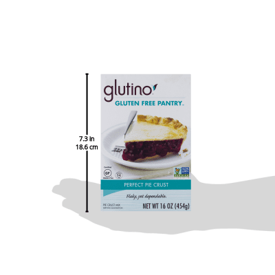 Glutino Gluten Free Pantry Perfect Pie Crust Mix 16 Ounce Boxes