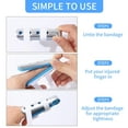 thumbnail image 2 of EcoNesxp Set of 3 Finger Bracket Joint Stabilizer with Soft Foam and Ventilation Holes for Fractured Finger Correction Arthritis Finger Joint Fixation Finger Splint Set of 3 Finger Bracket Joint Stab, 2 of 5