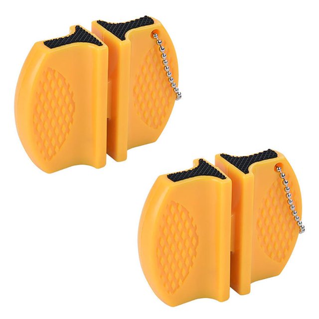 De Cuchillos De Cocina Portátil, Accesorios De Herramientas De Cocina, Tipo Mariposa, Afilador De Cuchillos De Bolsillo Para Acampar Moyic OD010253-02