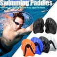 thumbnail image 1 of 1 Pair Swimming Hand Paddles Adjustable Silicone Hand Webbed Diving Frog Finger Gloves Swim Practice Correction Practice Tools, 1 of 5