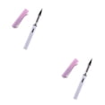 thumbnail image 2 of Cateissary Calligraphy Painting Arts Pocket Refillable Fountain Brush  Pen Blanco Púrpura 2piezas, 2 of 6