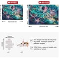 thumbnail image 3 of FREEAMG Abstract Ancient Geometric 1000 Piece Jigsaw Puzzle, Wall Artwork Puzzle Games for Adults Teens 29.5" L X 19.7" W, 3 of 7