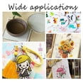 thumbnail image 6 of 12 Pieces Classic Reserve Aida Cloth with 30 Pcs Needles Stitch Fabric for DIY Handmade Sewing Accessories Supplies (Black & White) DIY, 6 of 7