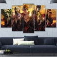 thumbnail image 2 of 5 Cuadros Decorativos Akatsuki Anime Canvas Listo Para Colgar 150x84cm Jungle Art Impresion Tela Arte, 2 of 6