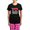 With Pink Pant, variant on CafePress - I Heart (Love) Garlic Bread Women's Dark Pajamas - Women's Short Sleeve Print T-Shirt and Pants Dark Cotton Pajama Set