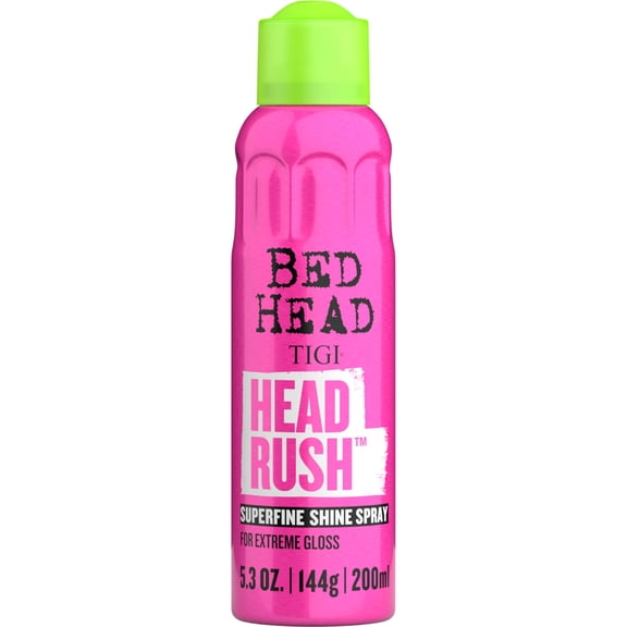 Bed Head by TIGI Headrush Fragrance & Shine Finishing Spray for Extreme Gloss Spray, 5.3 oz