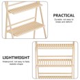 thumbnail image 2 of Mini Shelf Mini House Flower Pot Stand Beige Decorative Storage 1Pack 7.50X5.70X2.70CM, 2 of 9