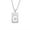 Silver Letter C, variant on Initial Necklace for Men Silver Plated A to Z Letter F Stainless Steel Name Alphabet K Pendant Dainty Personalized Statement Hip Hop Jewelry Silver Letter K