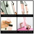 thumbnail image 3 of Transemion Utile Aide Yoga Hamac Balançoire Sangles Réglables Yoga Léger et Portable Sangles d'Étirement Rose, 3 of 6