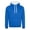 Royl Bl/ Arc Wht, variant on Just Hoods By AWDis Adult 80/20 Midweight Varsity Contrast Hooded Sweatshirt - SAPP BLU/ HT GRY - 3XL