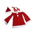 thumbnail image 3 of Vestido de Fiesta Jinwen Disfraz de Papá Noel con Sombrero 63 cm, 3 of 8