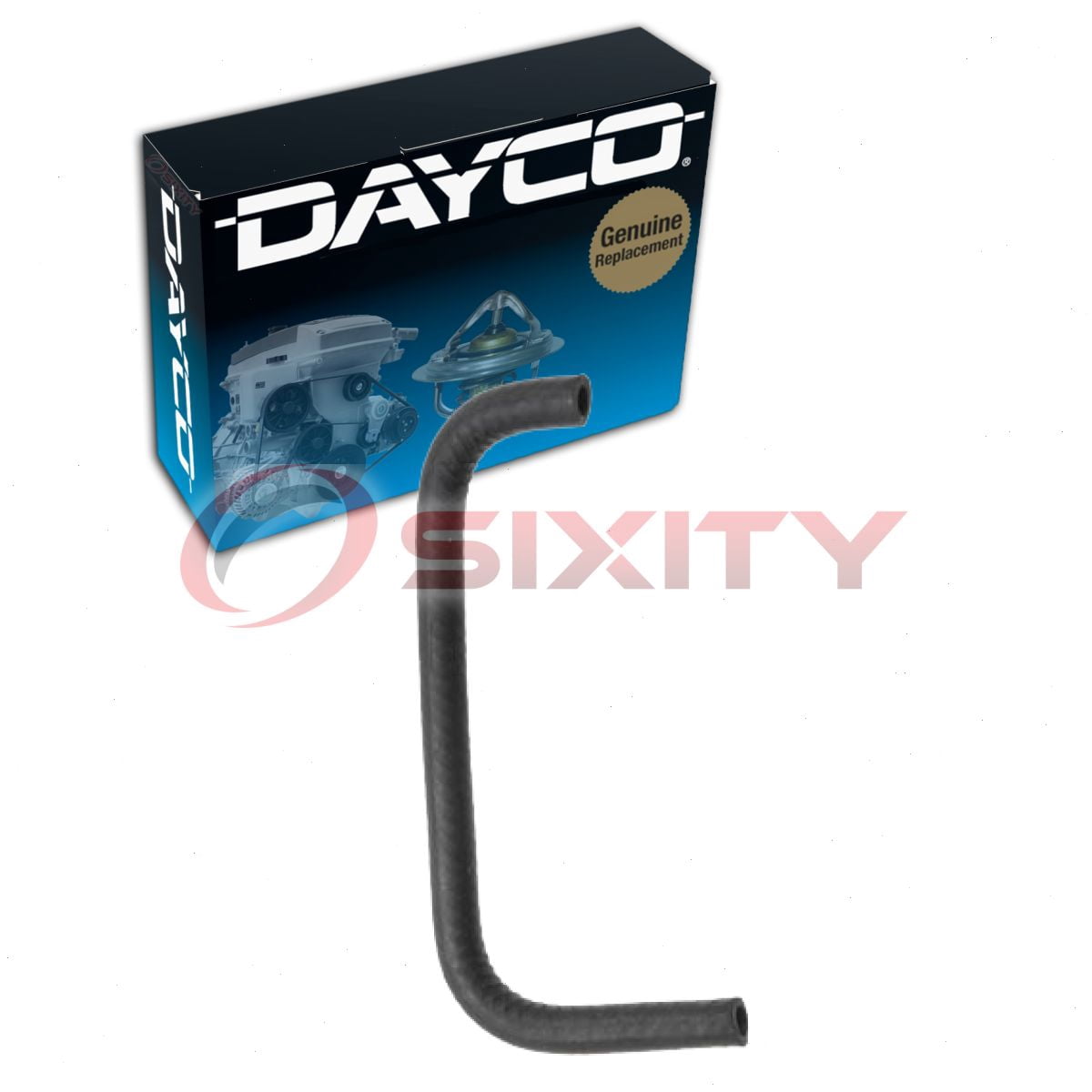 Dayco 87004 Molded Htr Hose Fits select: 1985-1986 FORD MUSTANG, 1990-1993 GEO STORM