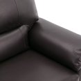 thumbnail image 6 of Contemporary PU Leather Couch Set for Living Room or Office, Sofa and Loveseat Chocolate-Fortmok, 6 of 9