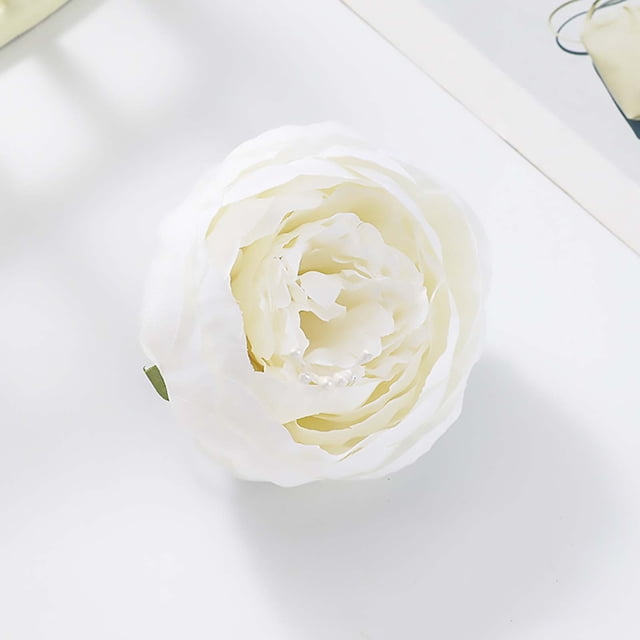 Simulation Flower Head Silk Flower Head Decoration DIY Handmade Fake Flower Material Simulation Flower Decoration