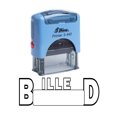 thumbnail image 1 of BILLED Self Inking Rubber Stamp Office Stationary Custom Shiny Stamp, 1 of 1