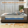 thumbnail image 6 of Holaki Full Mattress, 12 inch Full Size Medium Firm Memory Foam Hybrid Mattress in a Box, Upgrade Individually Pocket Springs, Pressure Relief, Motion Isolation, CertiPUR-US, 6 of 10