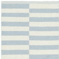 thumbnail image 3 of SAFAVIEH Montauk Raeyln Striped Cotton Area Rug, Ivory/Light Blue, 2'6" x 4', 3 of 4