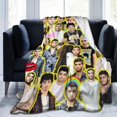 thumbnail image 2 of Blanket Zayn Malik Soft and Comfortable Warm Fleece Throw Blankets Yoga Blankets Beach Blanket Picnic Blankets Gift for Dorm Room Office Decor Sofa Bed Camping Travel All Season, 2 of 6