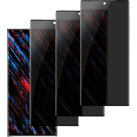 ZYQEEE Privacy Screen Protector for Samsung Galaxy Note 20 6.7", Scratch Resistant Anti-Spy Tempered Glass Film, Bubble Free, Easy Installation,Case Friendly,3 Pack