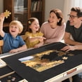 thumbnail image 4 of 1500 Piece Rotating Puzzle Board with Drawers and Cover, Portable Wooden Puzzle Table for Adults Portable,Lazy Spinning Puzzle Boards Birthday Gift for mom, 4 of 10