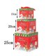 thumbnail image 2 of Christmas Decoration Gift Box Gift Box Stacking Head Gift Box Christmas Tree Gift Box Display Window Scene Decoration Ornament, 2 of 2
