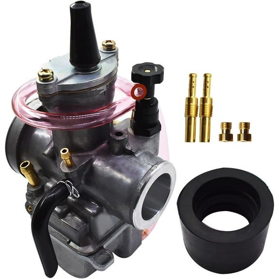 munirater 24MM PWK 90cc-125cc Motorcycle Carburetors Racing Pit Bike ATV Motorbike Carb 4T