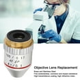 thumbnail image 3 of Achromatic Objective Lens, Brighter Imaging High Transmittance RMS Size Thread Objective Lens  for Biological Microscope, 3 of 8