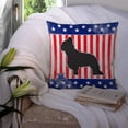 thumbnail image 3 of USA Patriotic Briard Fabric Decorative Pillow, 3 of 4
