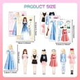 thumbnail image 2 of Muñecas magnéticas de papel para vestir JHGCVX Pretty Princess Girls 4-7, 2 of 7