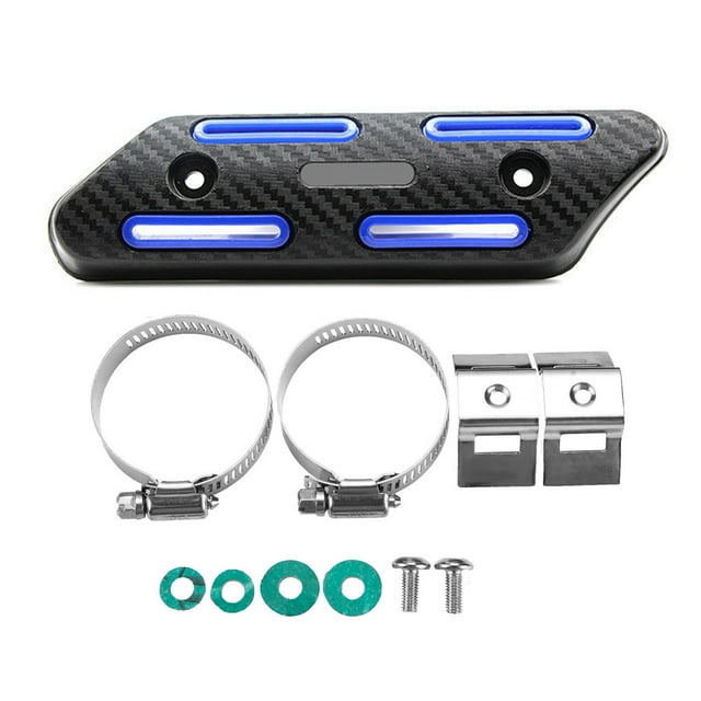 Motorcycle Exhaust Heat Shield Protector Retrofit CRF Motorbike Universal Anti-scalding Guard