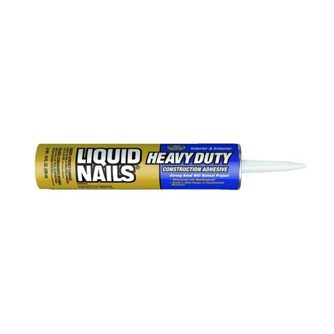 Liquid Nails 1005578 10 oz Heavy Duty Acrylic Latex Construction
