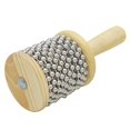 thumbnail image 1 of Dia.2.5'' Wooden Cabasa Hand Shaker Children Percussion Instrument Preschool Teaching Tool (s), 1 of 3
