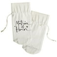 thumbnail image 2 of Matron of Honor Canvas Wine Bag, 2 of 4